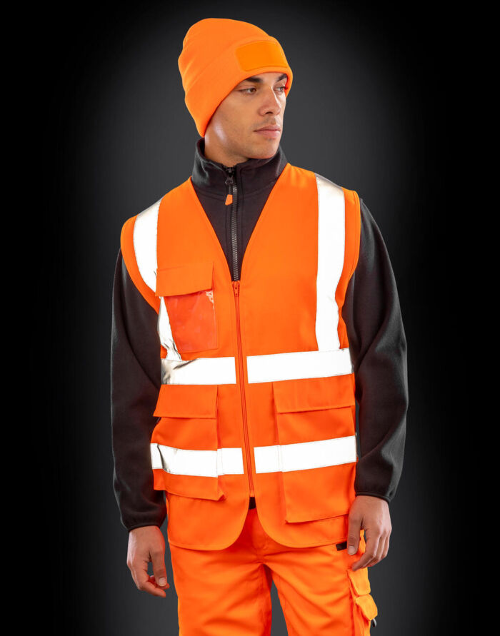 Result Safe-Guard Heavy Duty Polycotton Security Vest - Decorabel