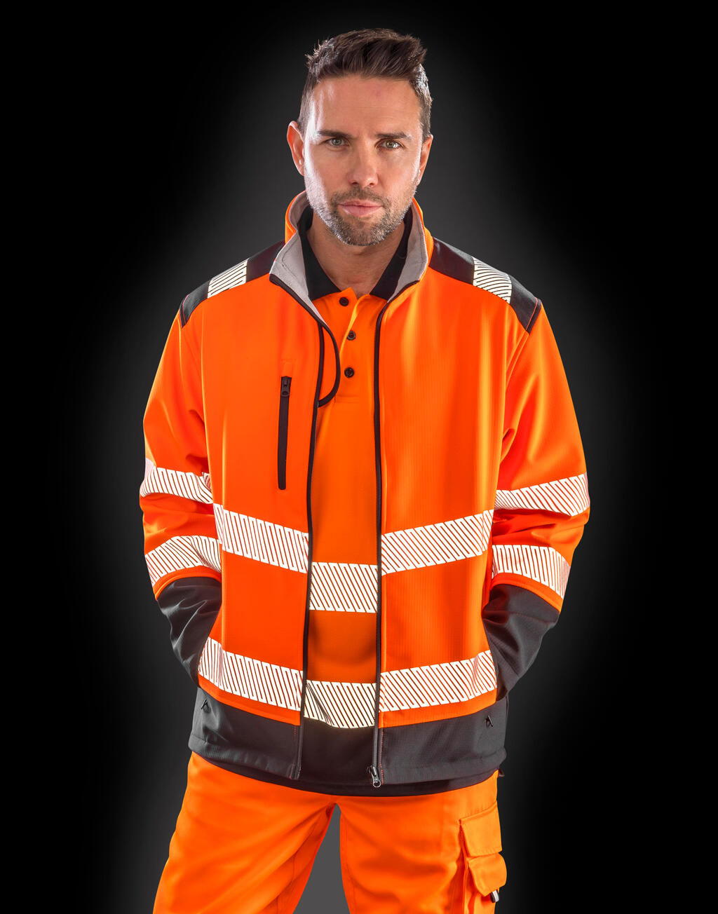 Result Safe-Guard Printable Ripstop Safety Softshell