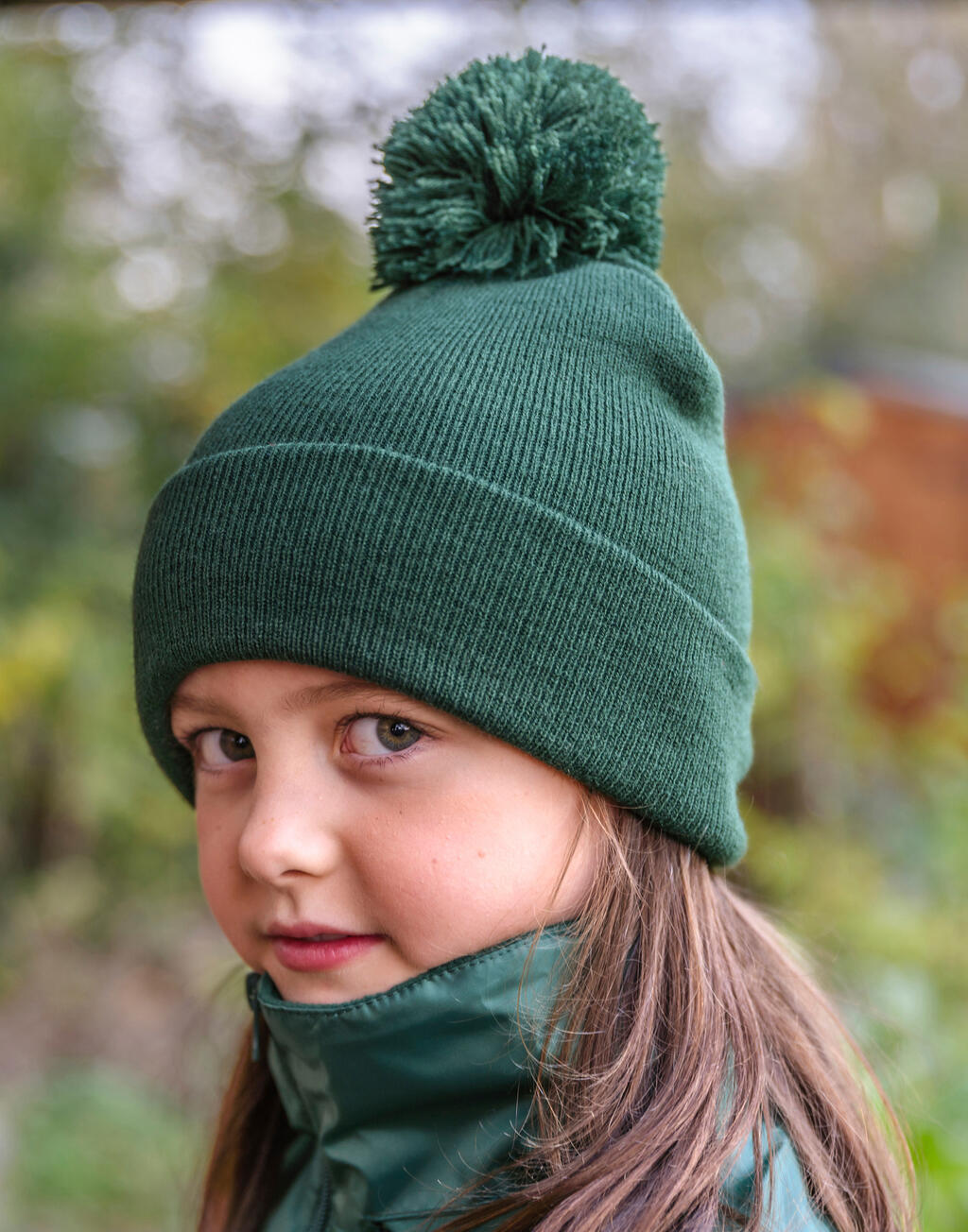 Result Winter Essentials Junior Pom Pom Beanie