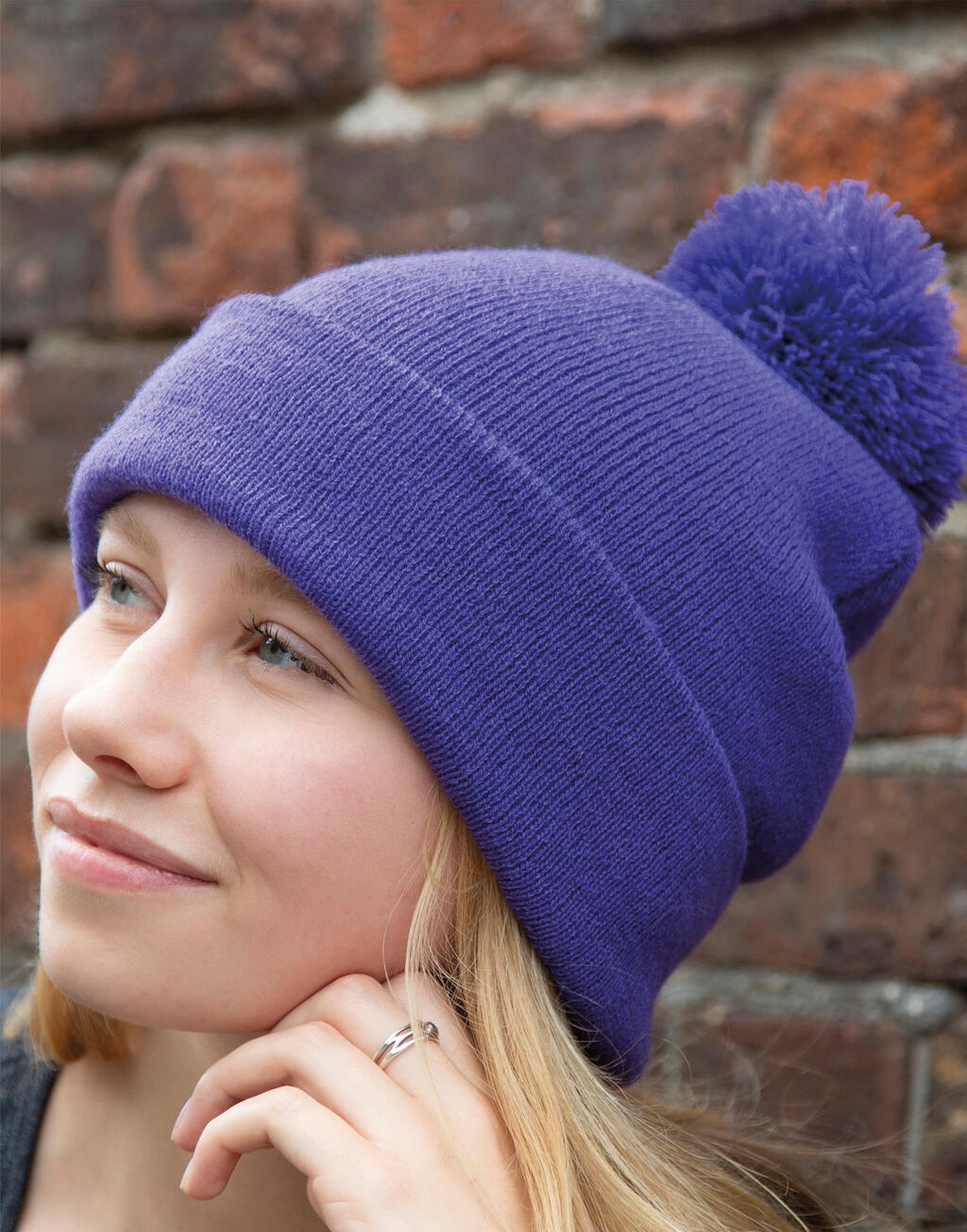 Result Winter Essentials Pom Pom Beanie