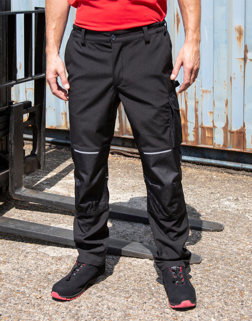 Result Work-Guard Slim Softshell Work Trousers