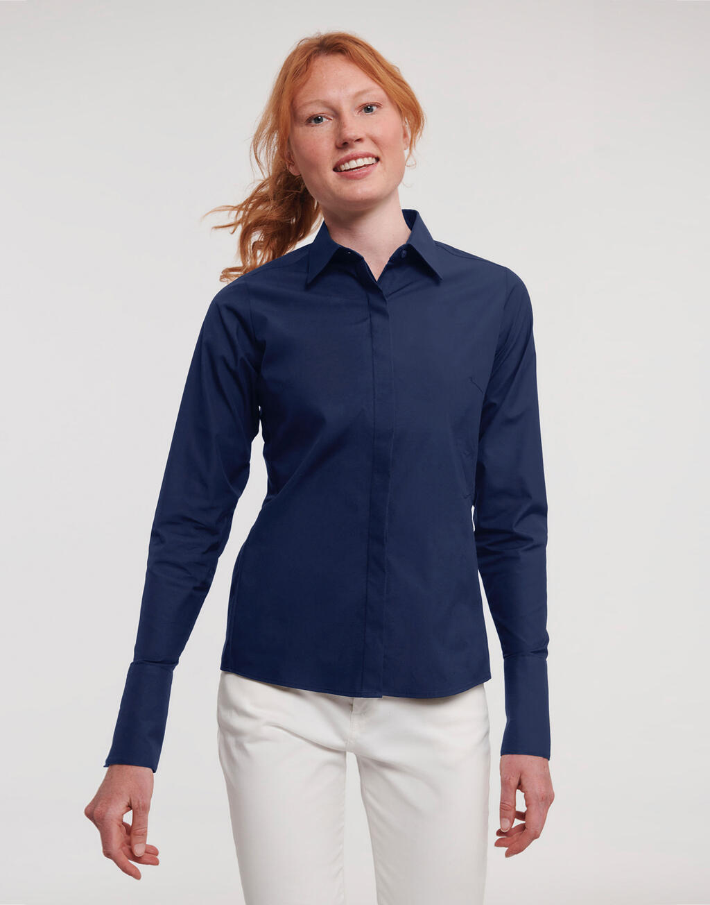 Russell Collection Ladies’ LS Ultimate Stretch Shirt