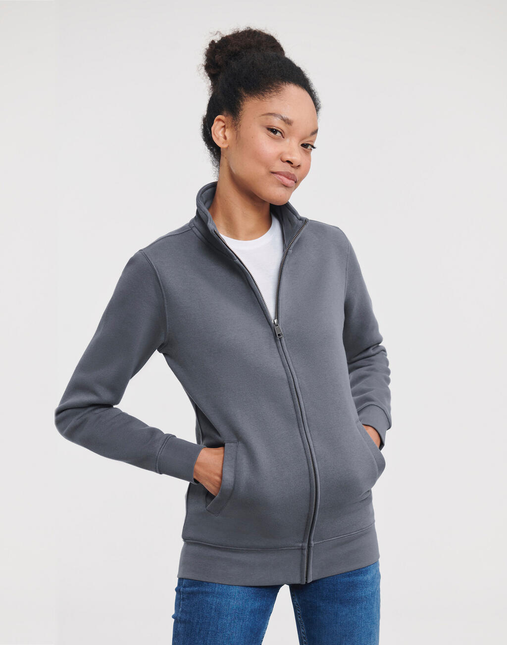 Russell Ladies’ Authentic Sweat Jacket