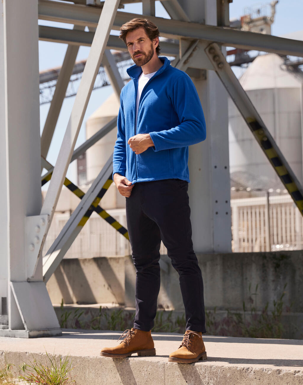 Russell Men’s Full Zip Outdoor Fleece