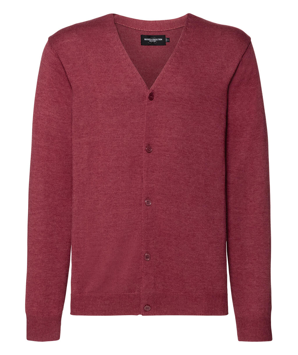 Russell  Men’s V-Neck Knitted Cardigan