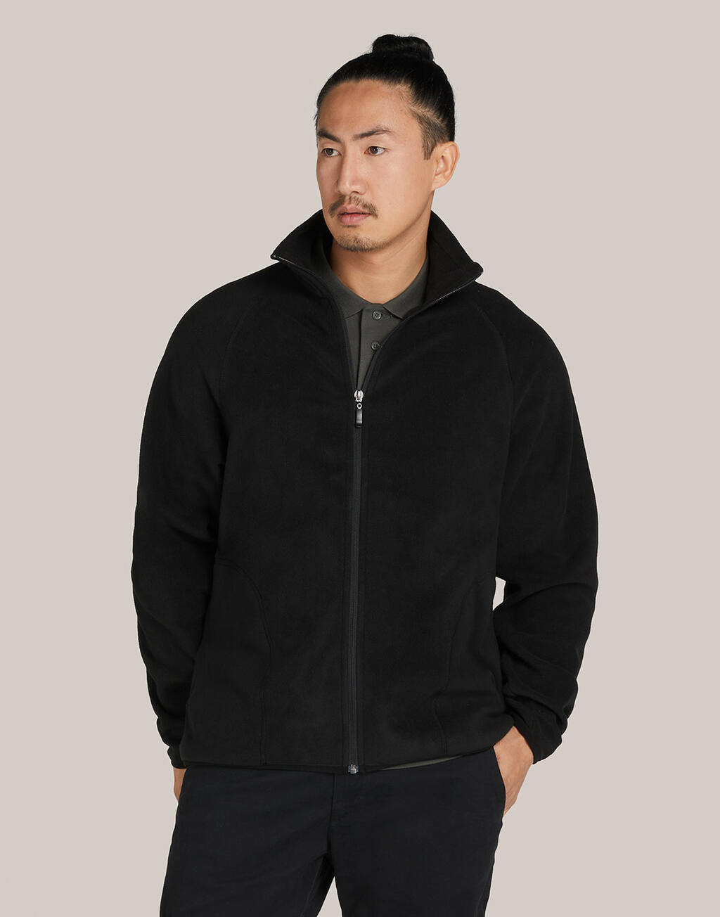 SG Signature Signature Tagless Microfleece Full Zip Men