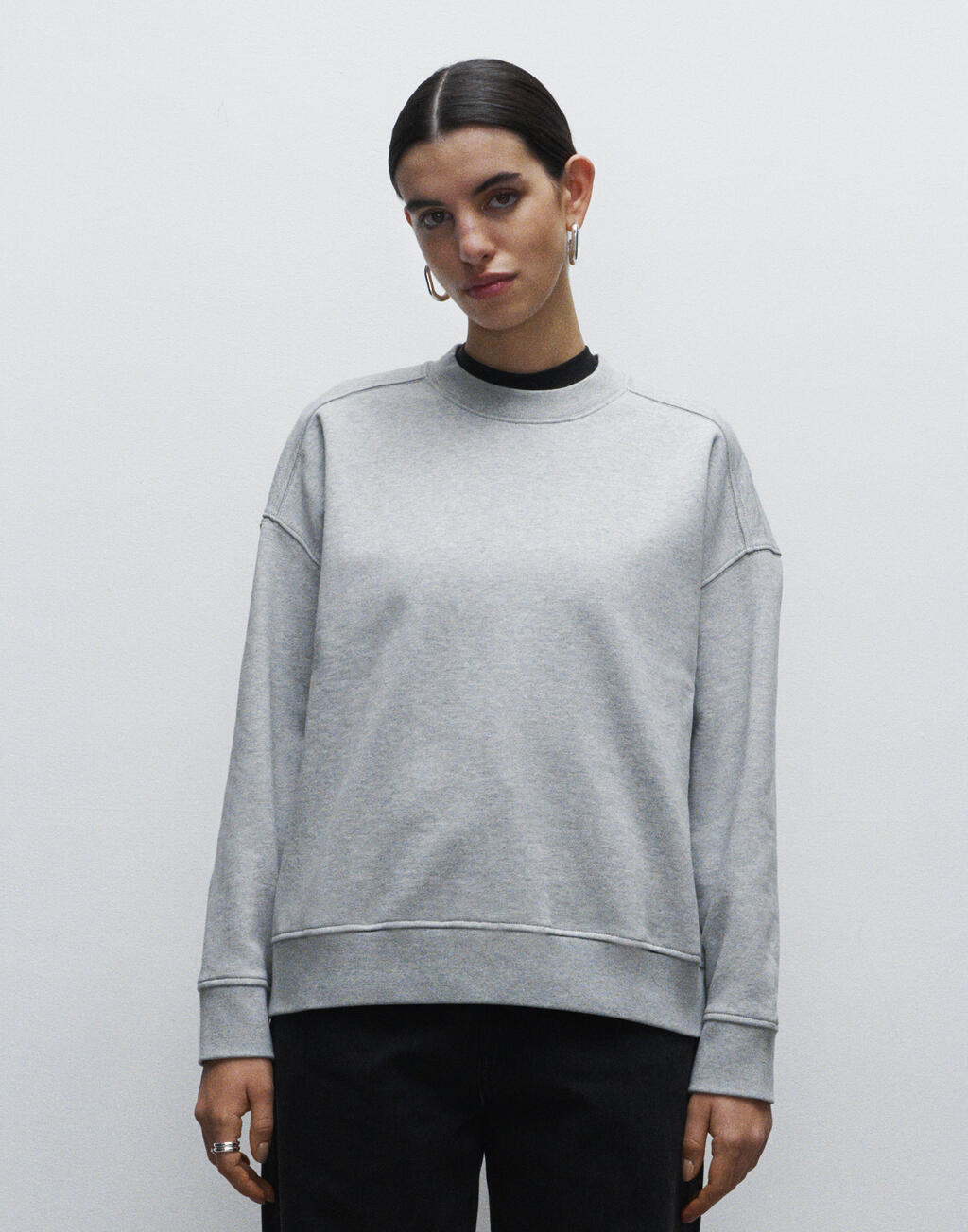 True Blanks “by H&M Group” Womens Oversized Sweatshirt