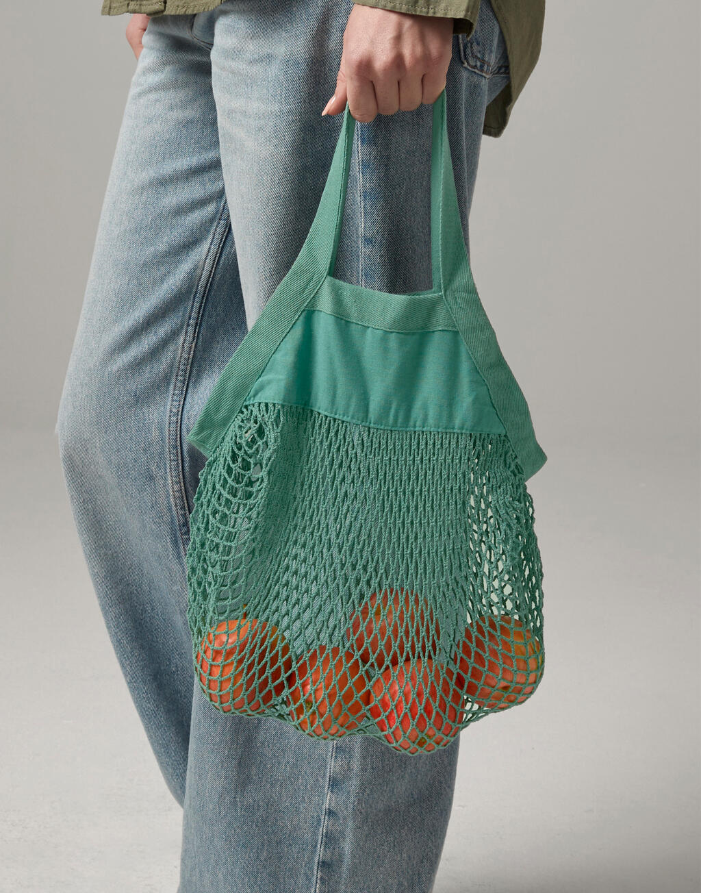 Westford Mill Organic Cotton Mini Mesh Grocery Bag