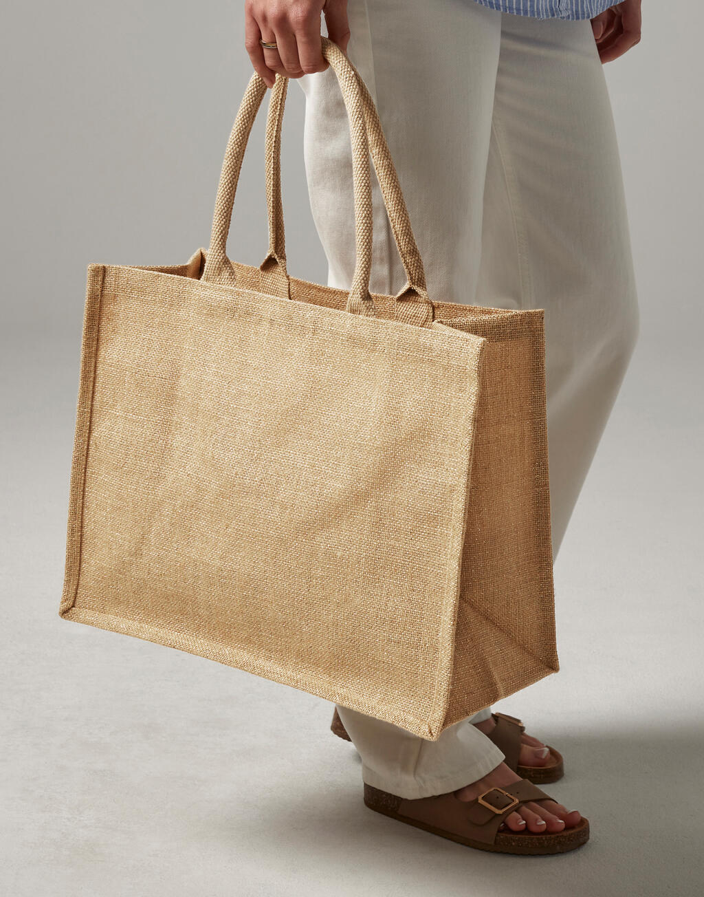 Westford Mill Shimmer Jute Shopper