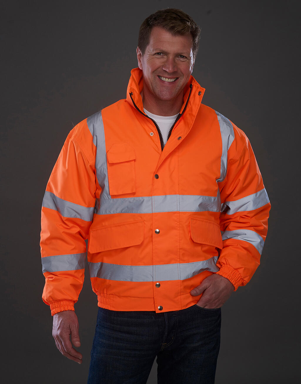 Yoko Fluo Bomber Jacket