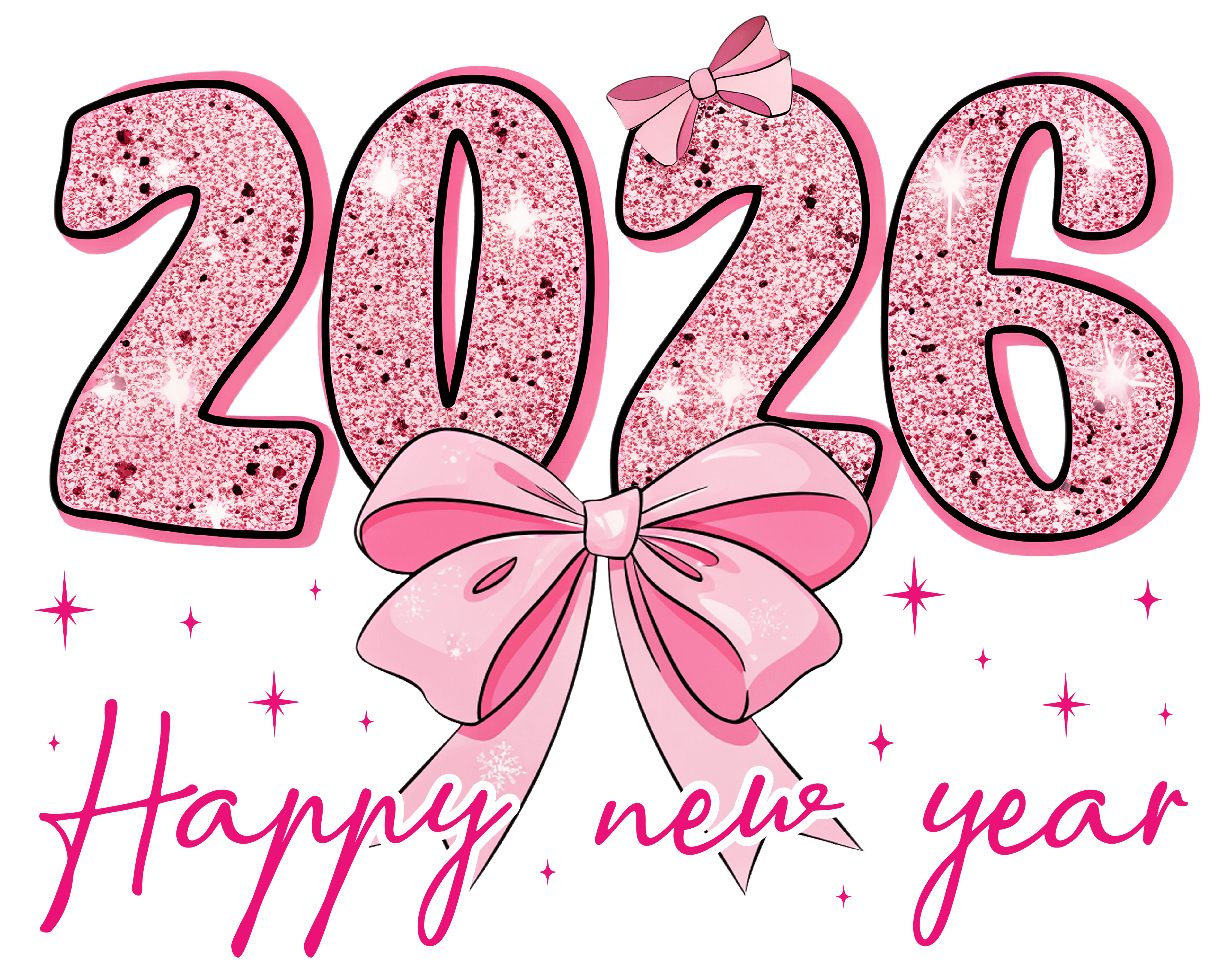 DTF Design kant en klaar –Happy NewYear NY0001