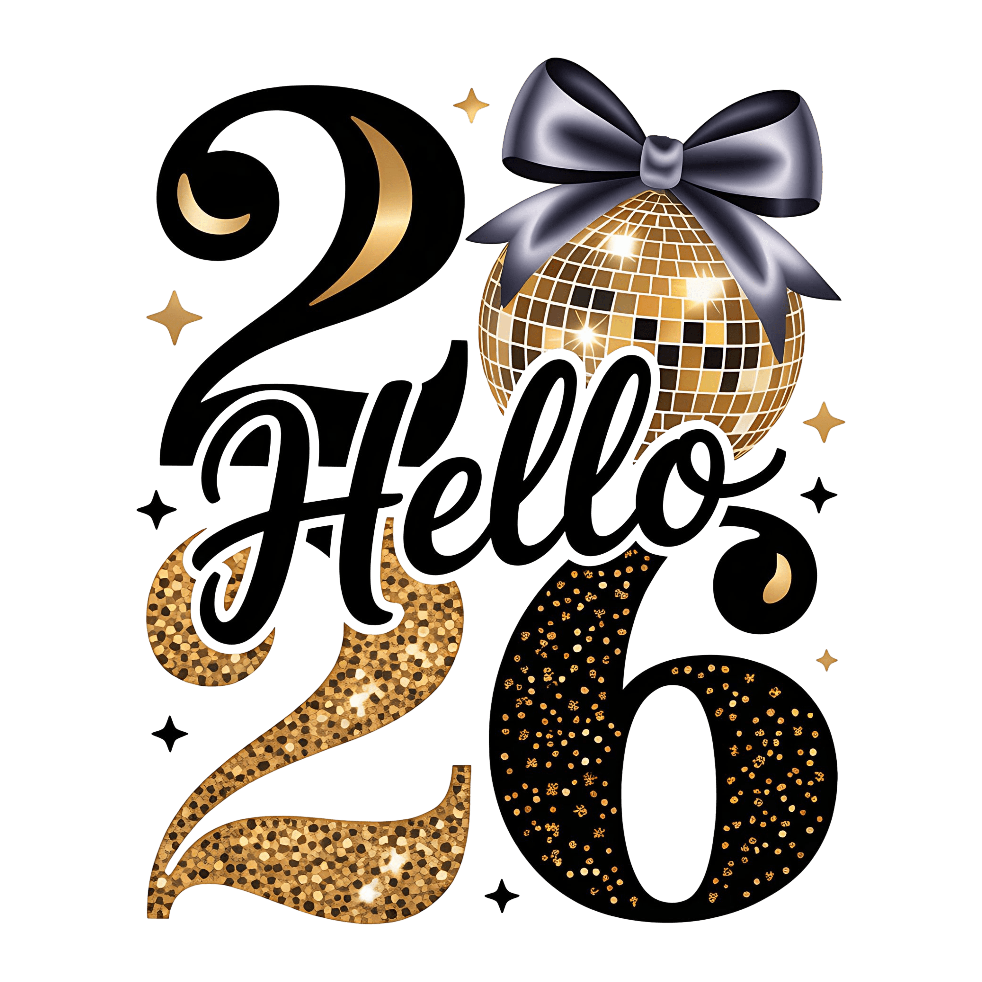 DTF Design kant en klaar –Happy NewYear NY0002