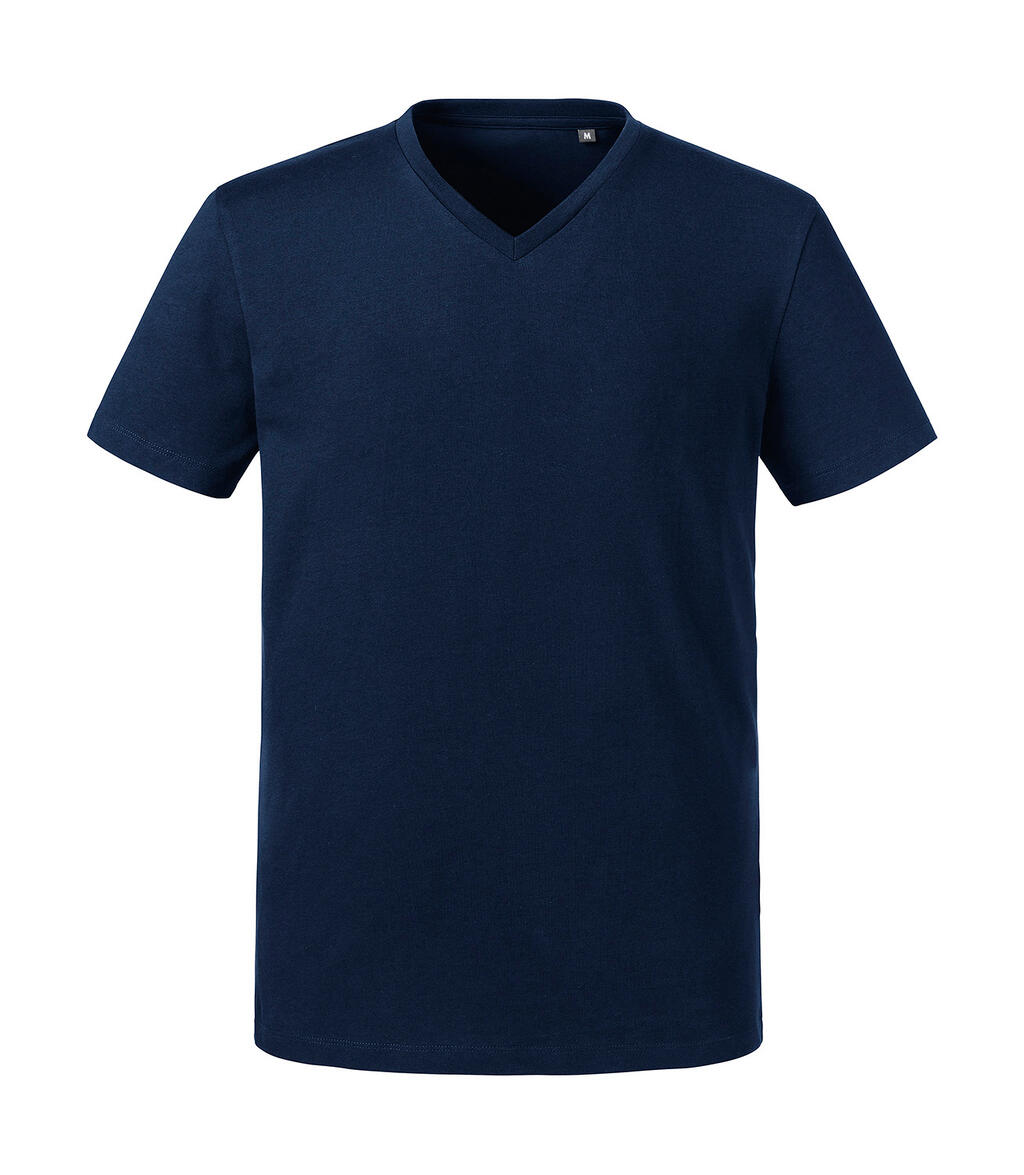 Russell Pure Organic Men’s Pure Organic V-Neck Tee