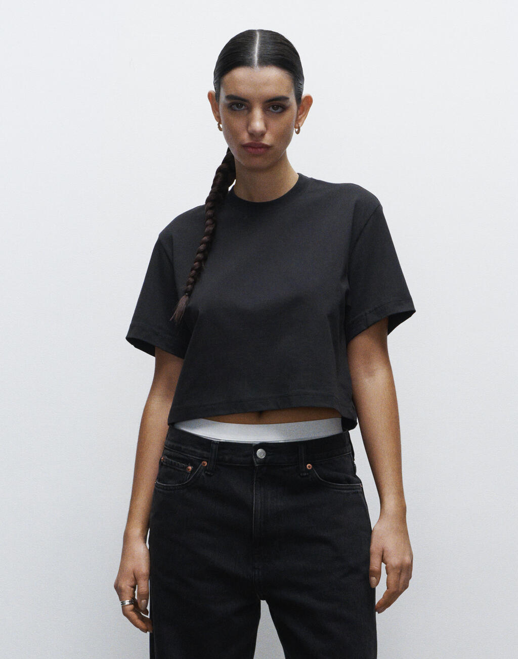 True Blanks “by H&M Group” Womens Crop Top