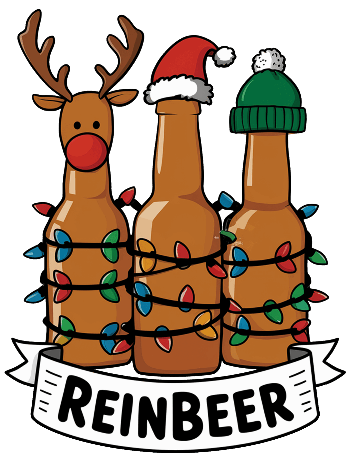 DTF Design kant en klaar – Beer Christmas CH0022