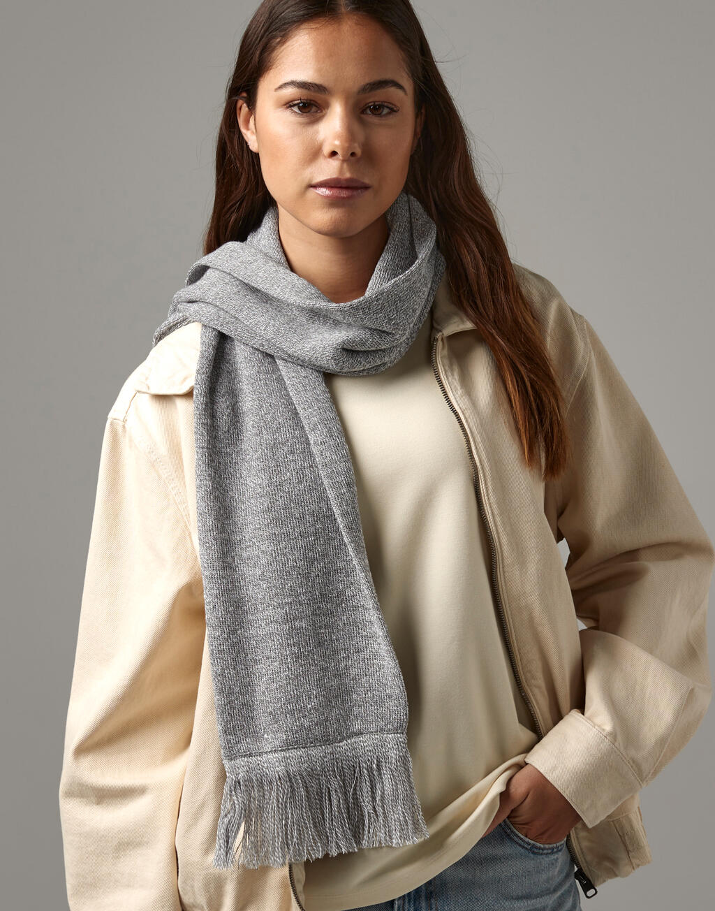 Beechfield Classic Knitted Scarf