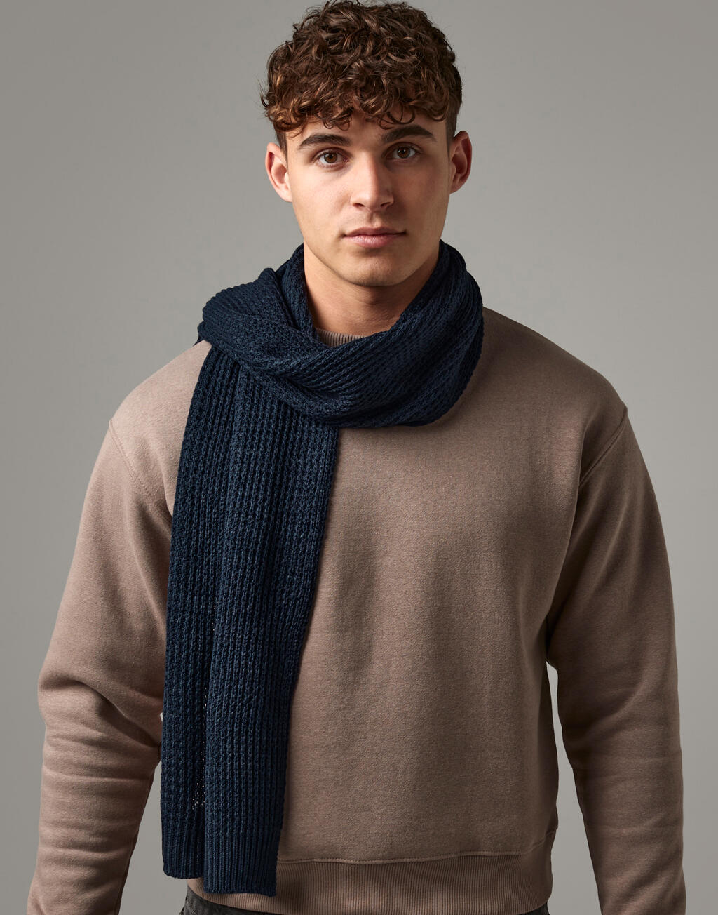 Beechfield Classic Waffle Knit Scarf