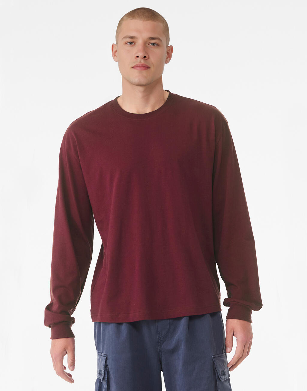 Bella+Canvas Unisex Heavy Boxy Long Sleeve Tee