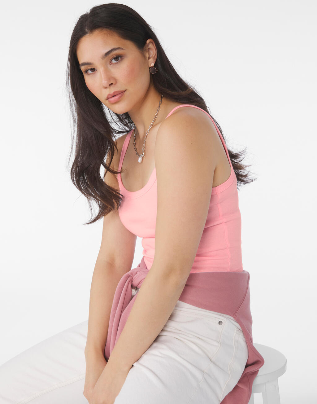 Bella+Canvas Women’s Micro Rib Spaghetti Strap Tank