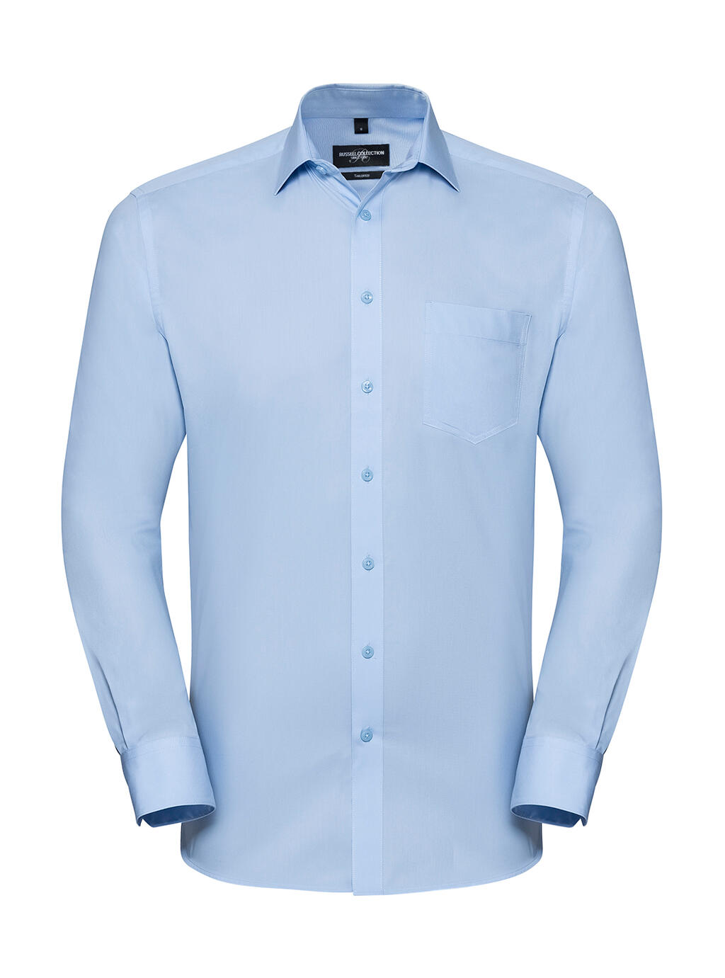 Russell Collection Men’s LS Tailored Coolmax® Shirt