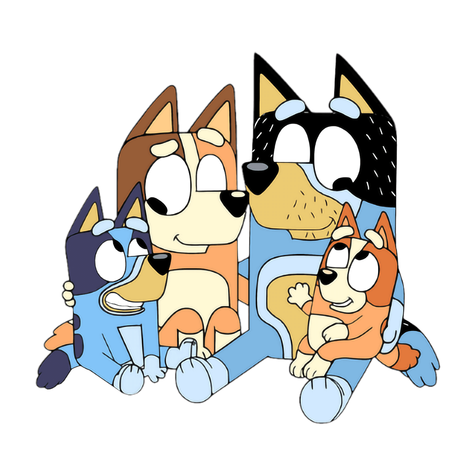 DTF Design kant en klaar –Blue BF0008