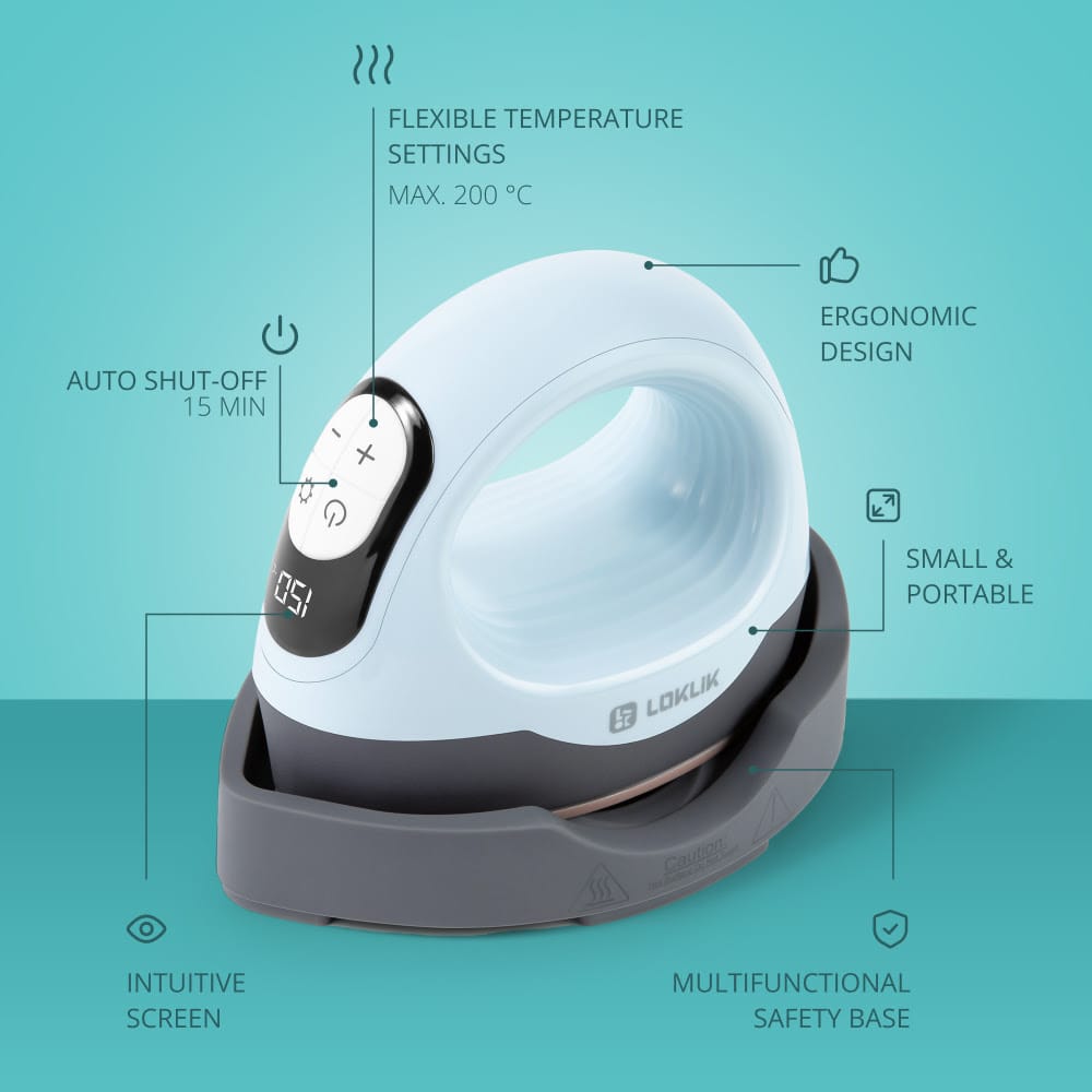 LOKLiK ImPress™ Mini 3 - Bubble Blue - Afbeelding 2