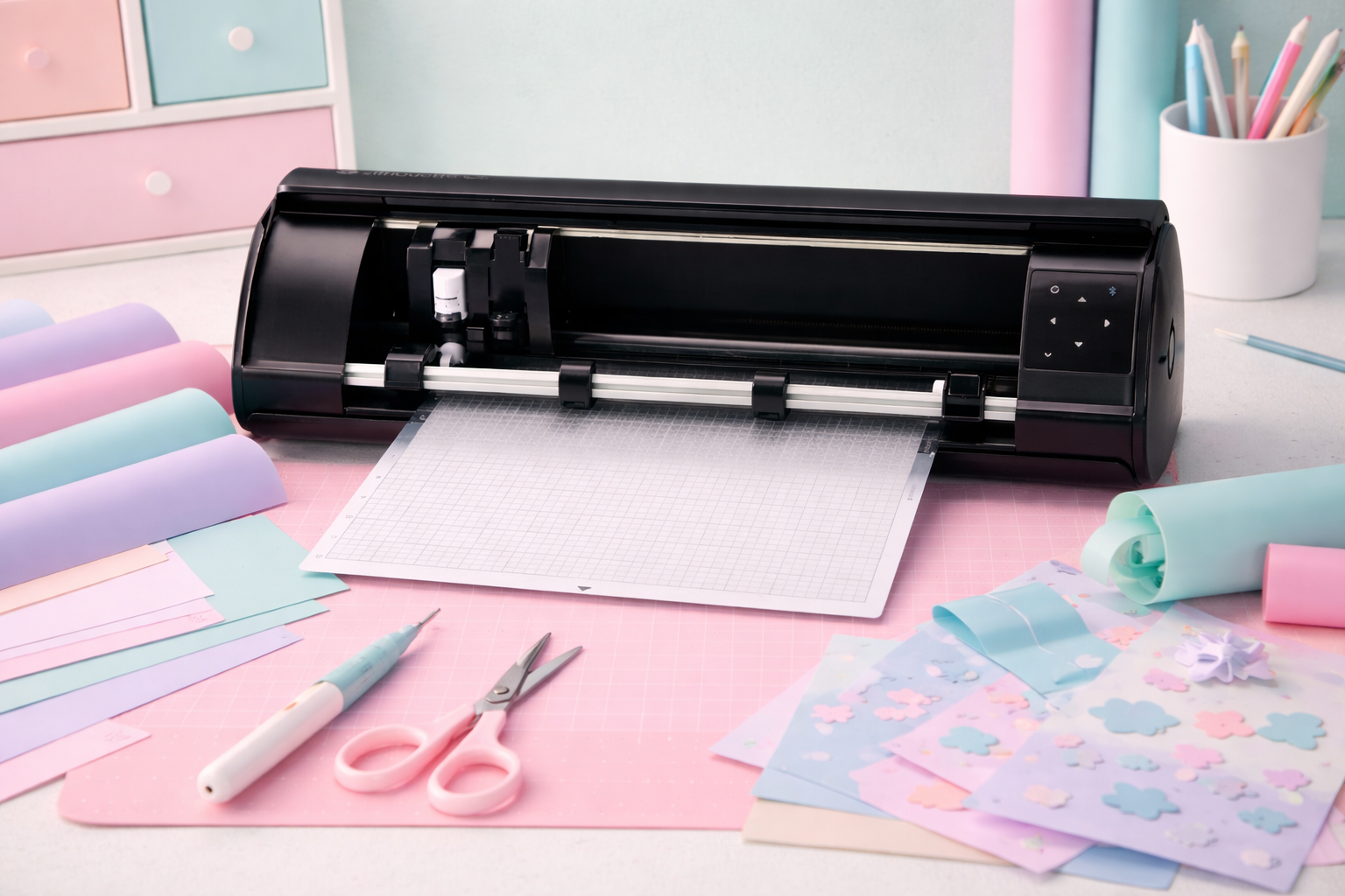 Silhouette CAMEO 5a Alpha Zwart