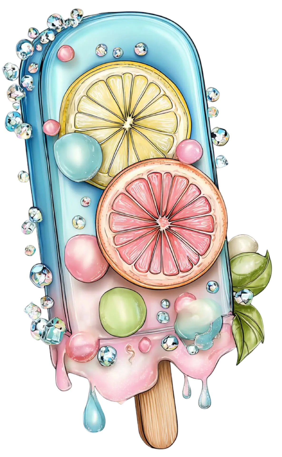 DTF Design kant en klaar – Zomer ijsje Z0002