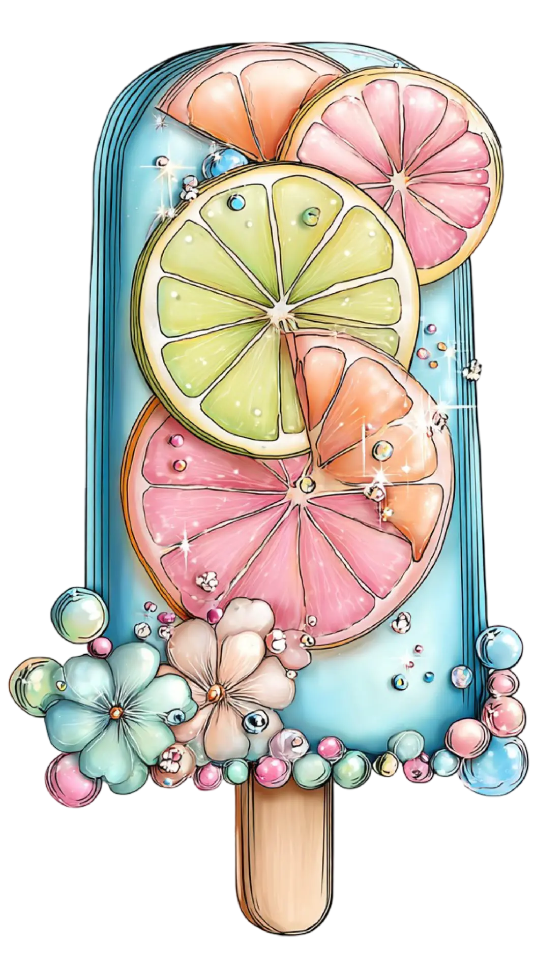 DTF Design kant en klaar – Zomer ijsje Z0005