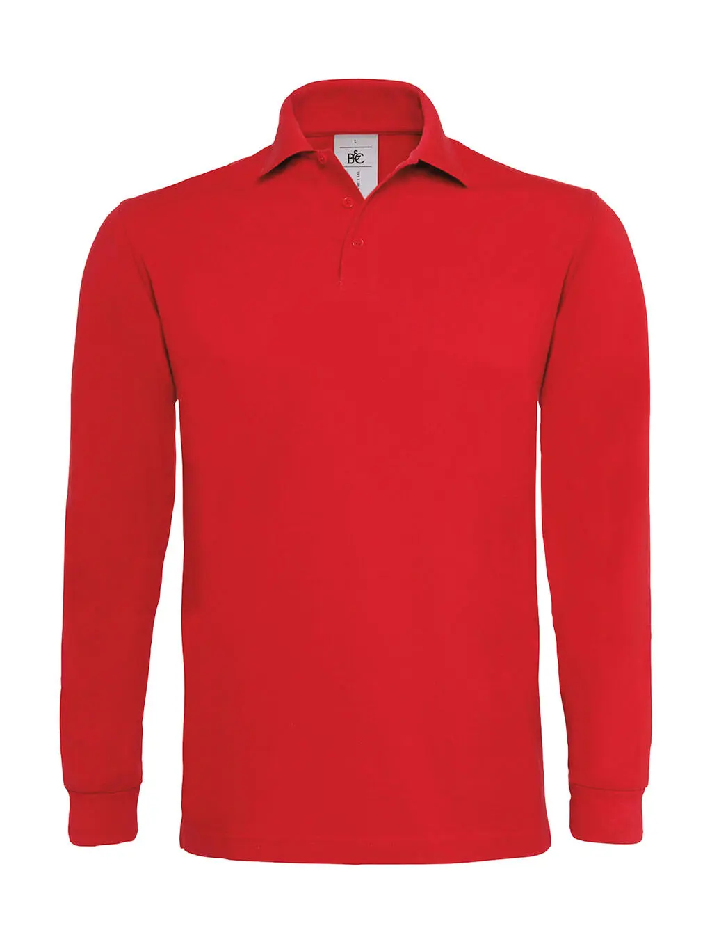 B&C Heavymill LSL Polo