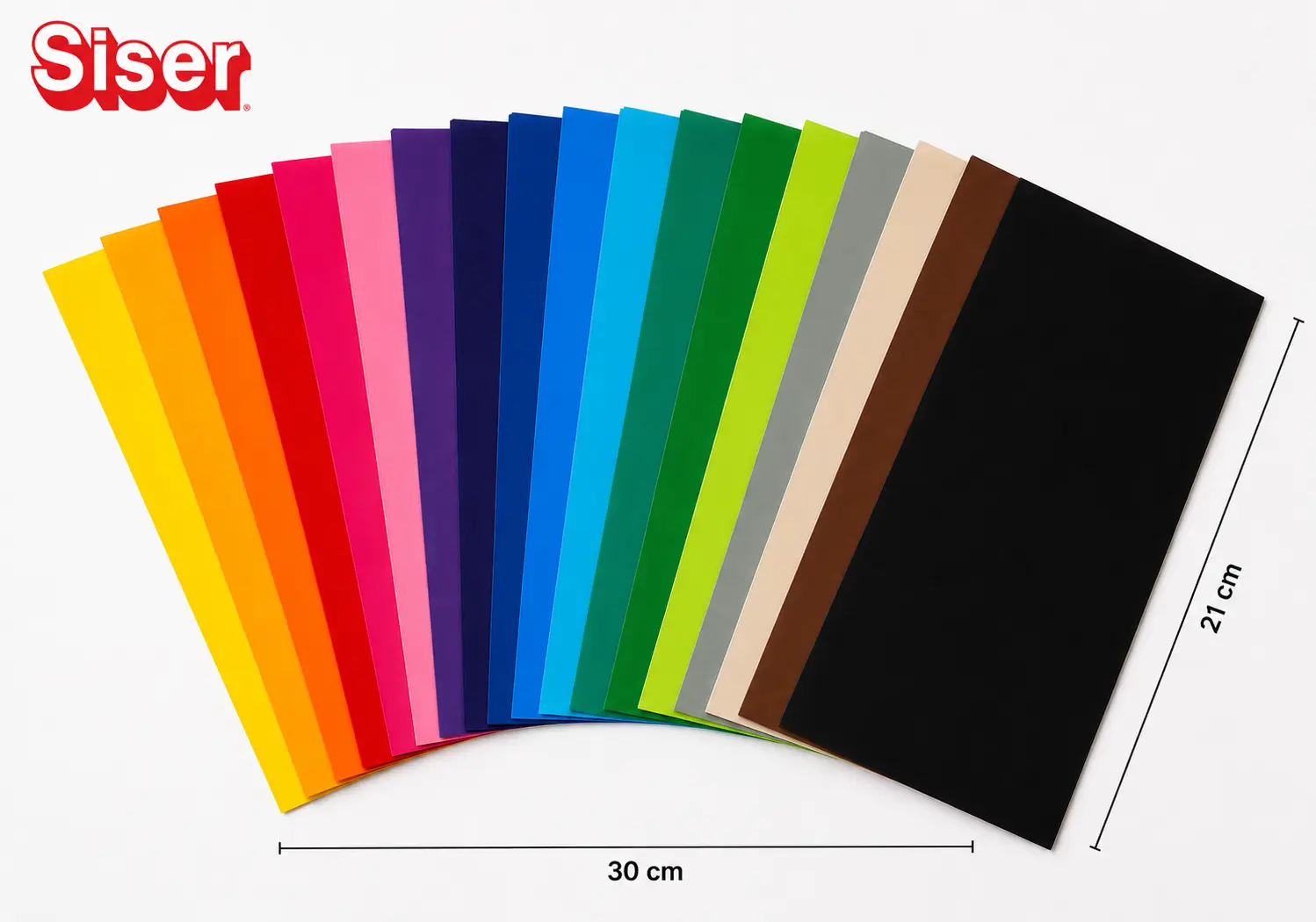 Startpakket Flexfolie Siser P.S Film 20 vellen 30 cm x 20 cm