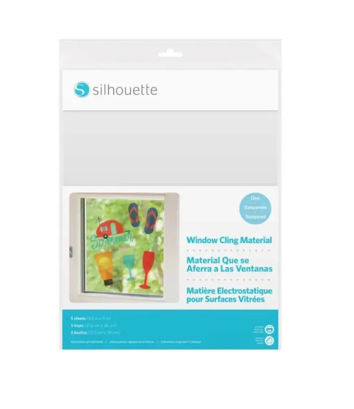 Silhouette Printbare Statisch Vinyl – Clear