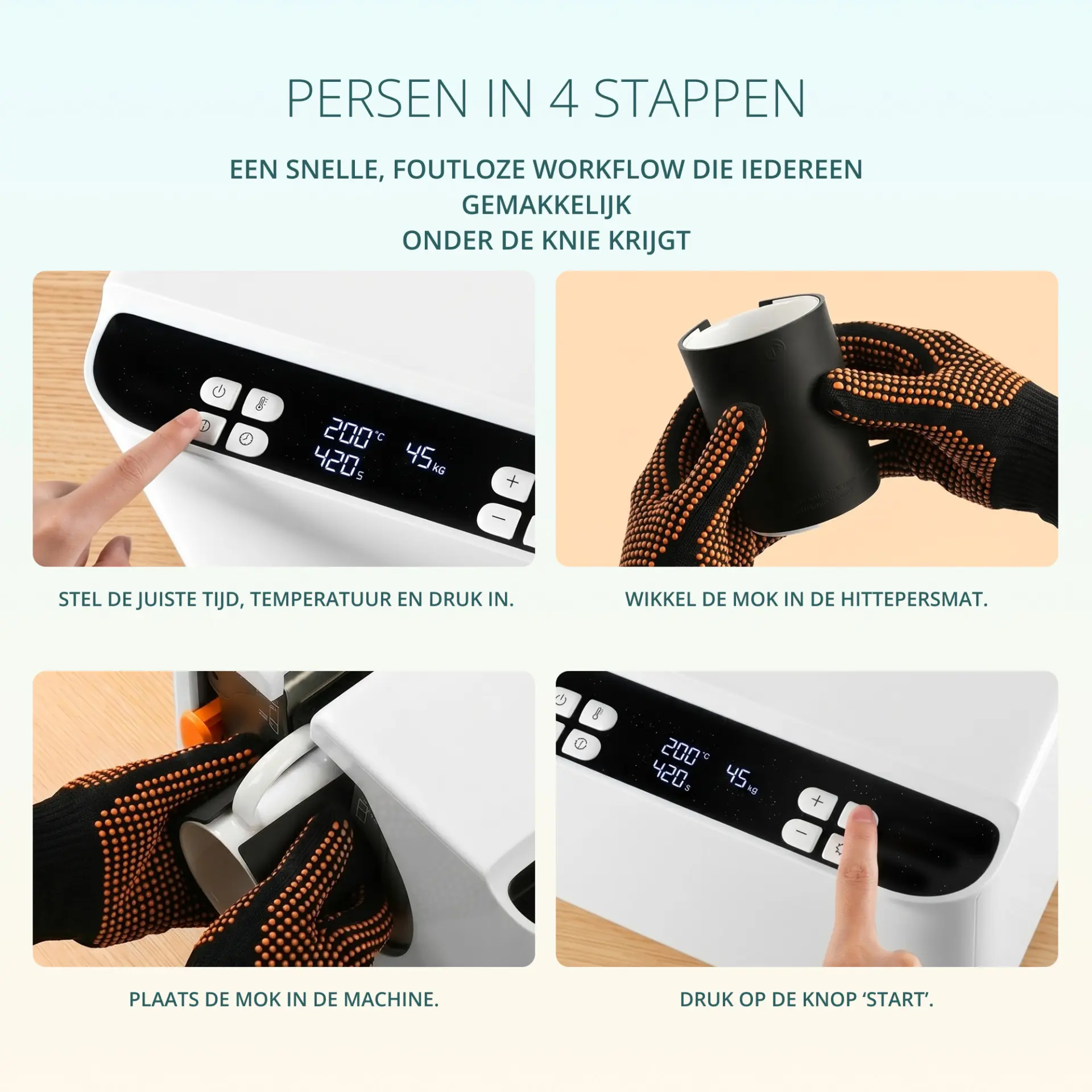 LOKLiK Auto Mug Heat Press - Afbeelding 6