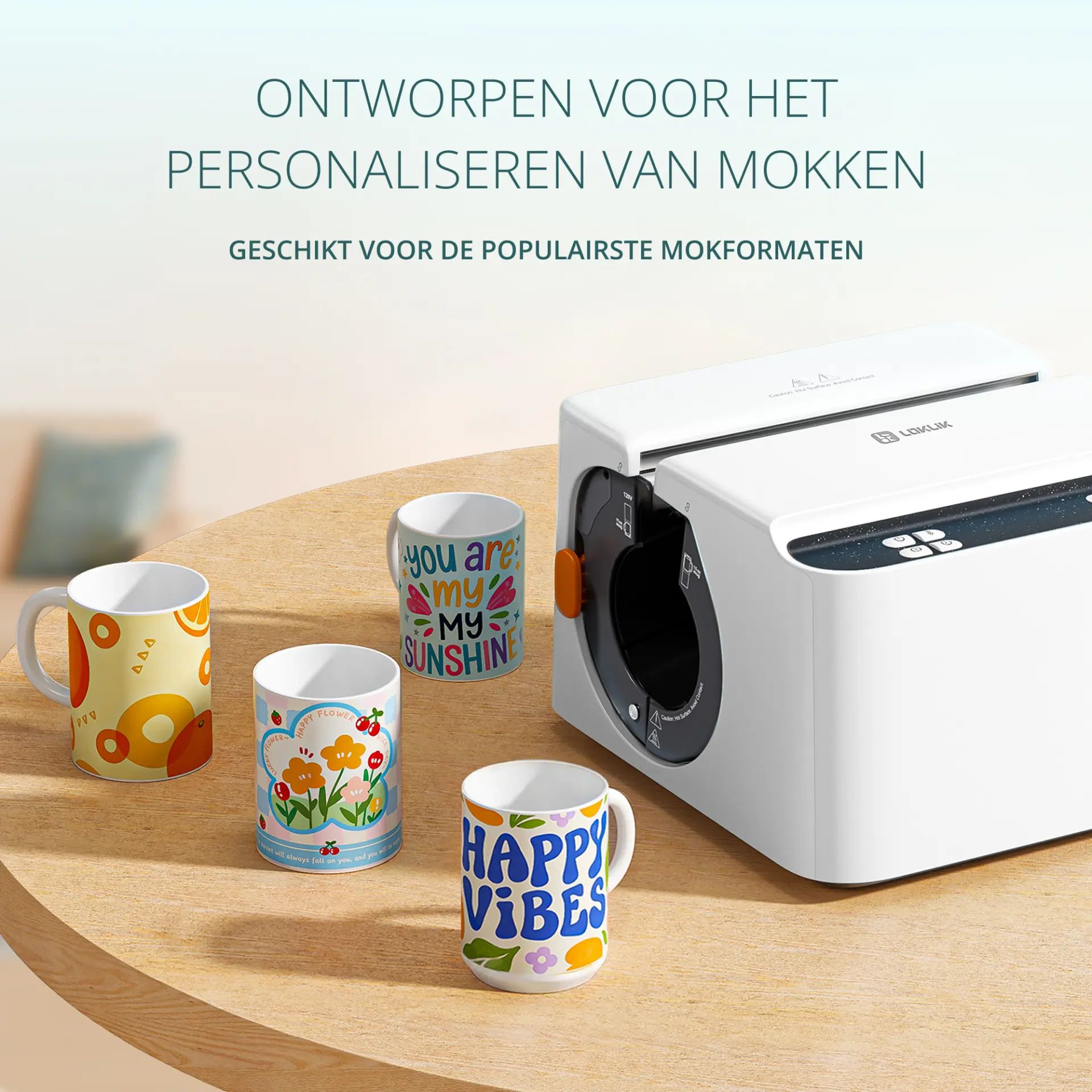 LOKLiK Auto Mug Heat Press - Afbeelding 7