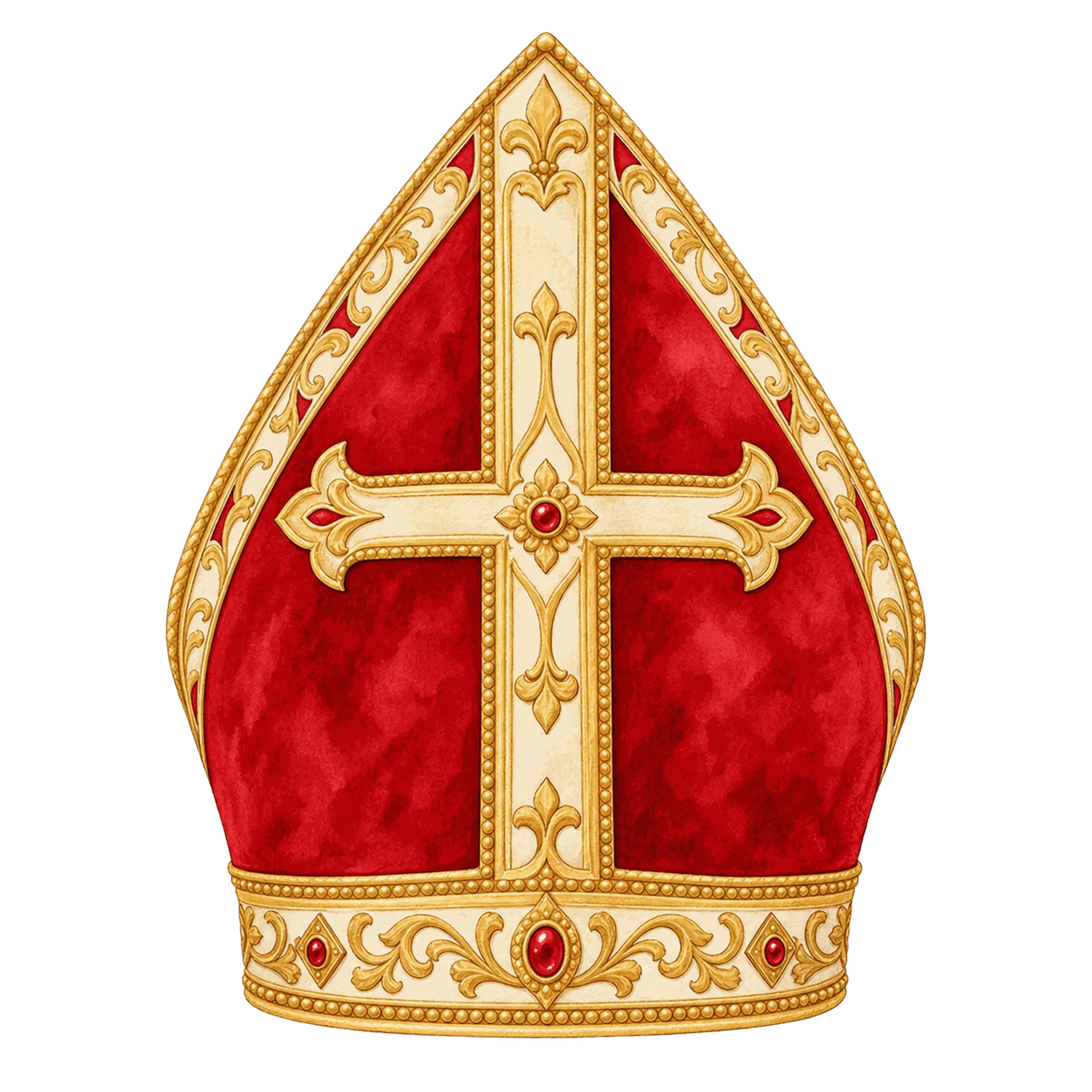 DTF Design kant en klaar – Sinterklaas Mijter SK0001