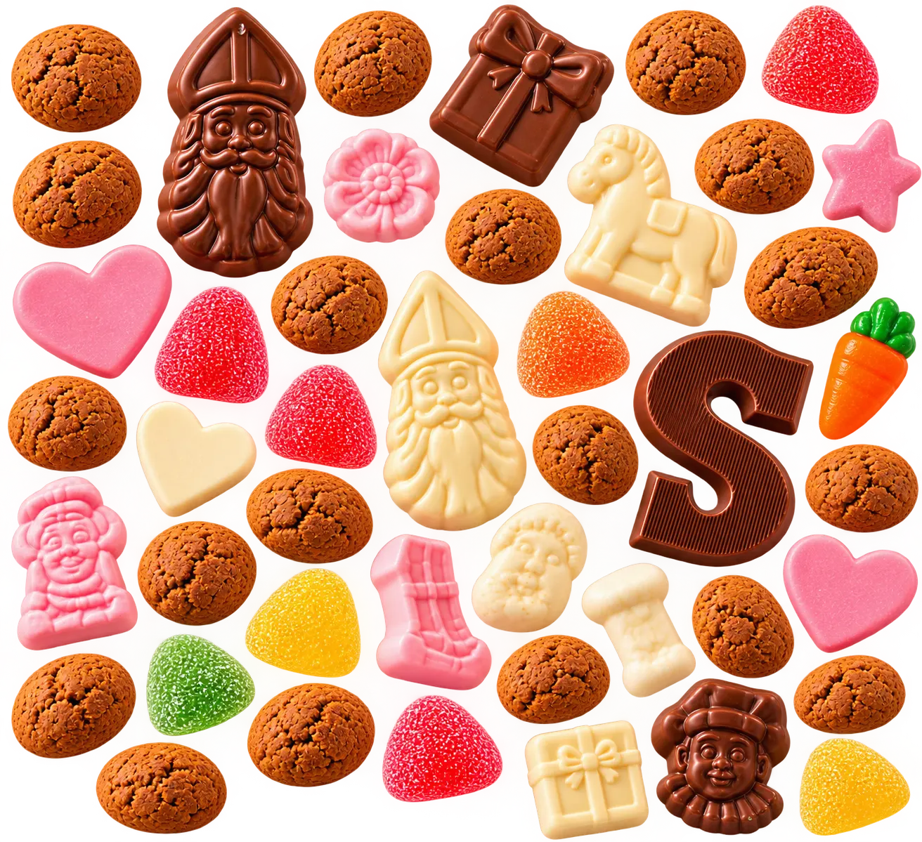 DTF Design kant en klaar – Sinterklaas Pepernootjes DIY SK0005