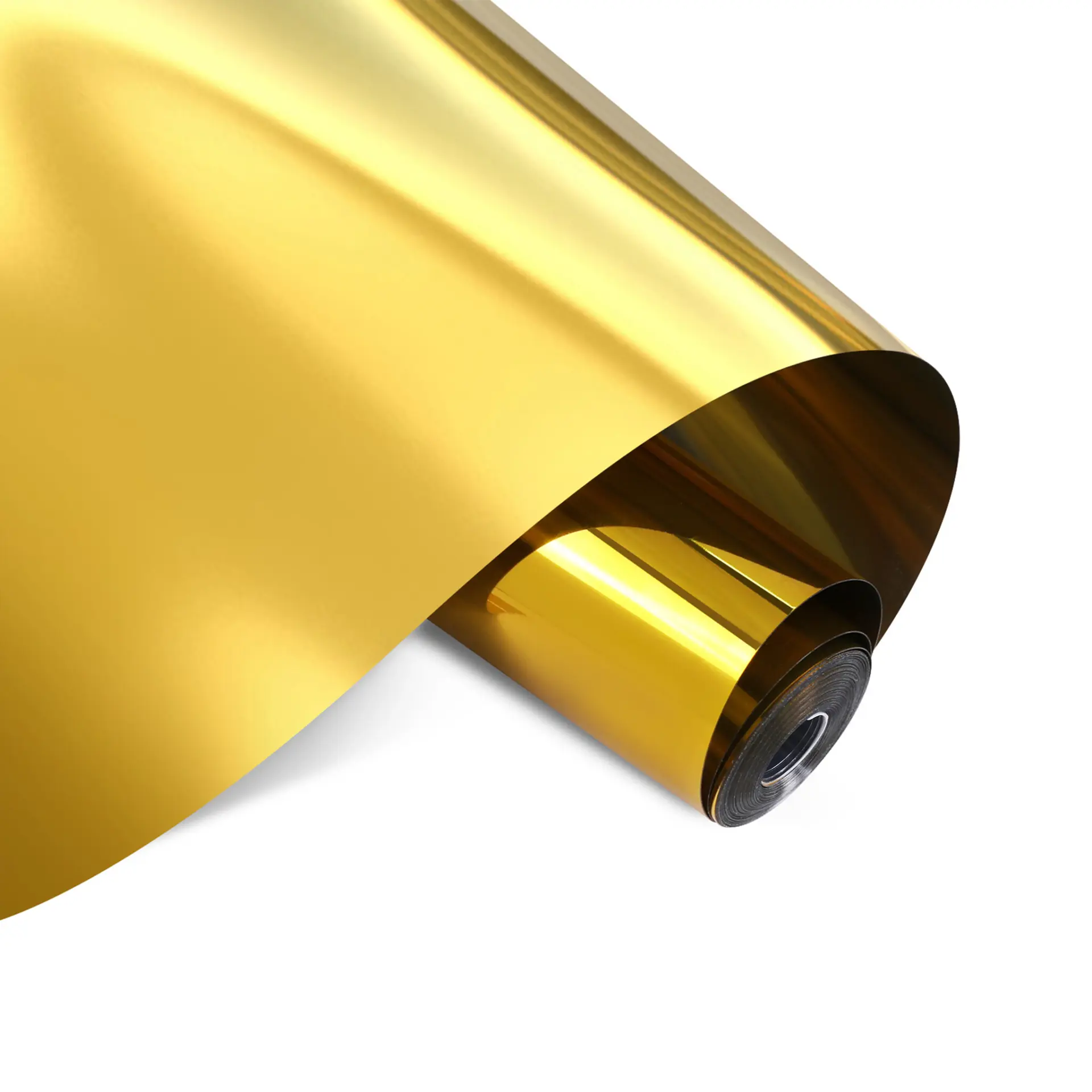 LOKLiK Permanent Adhesive Vinyl Mirror Metallic – Gold – 30.5 x 180 cm