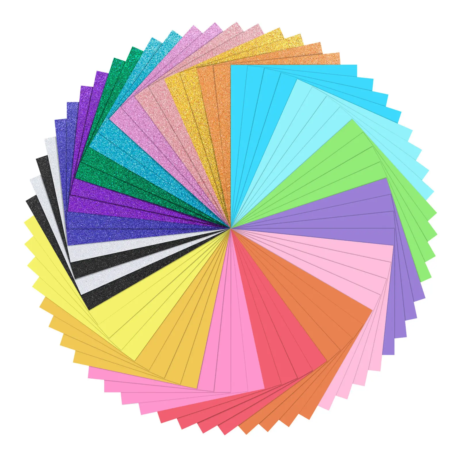 LOKLiK Cardstock Bundle – 20 Colours – 60 Pack