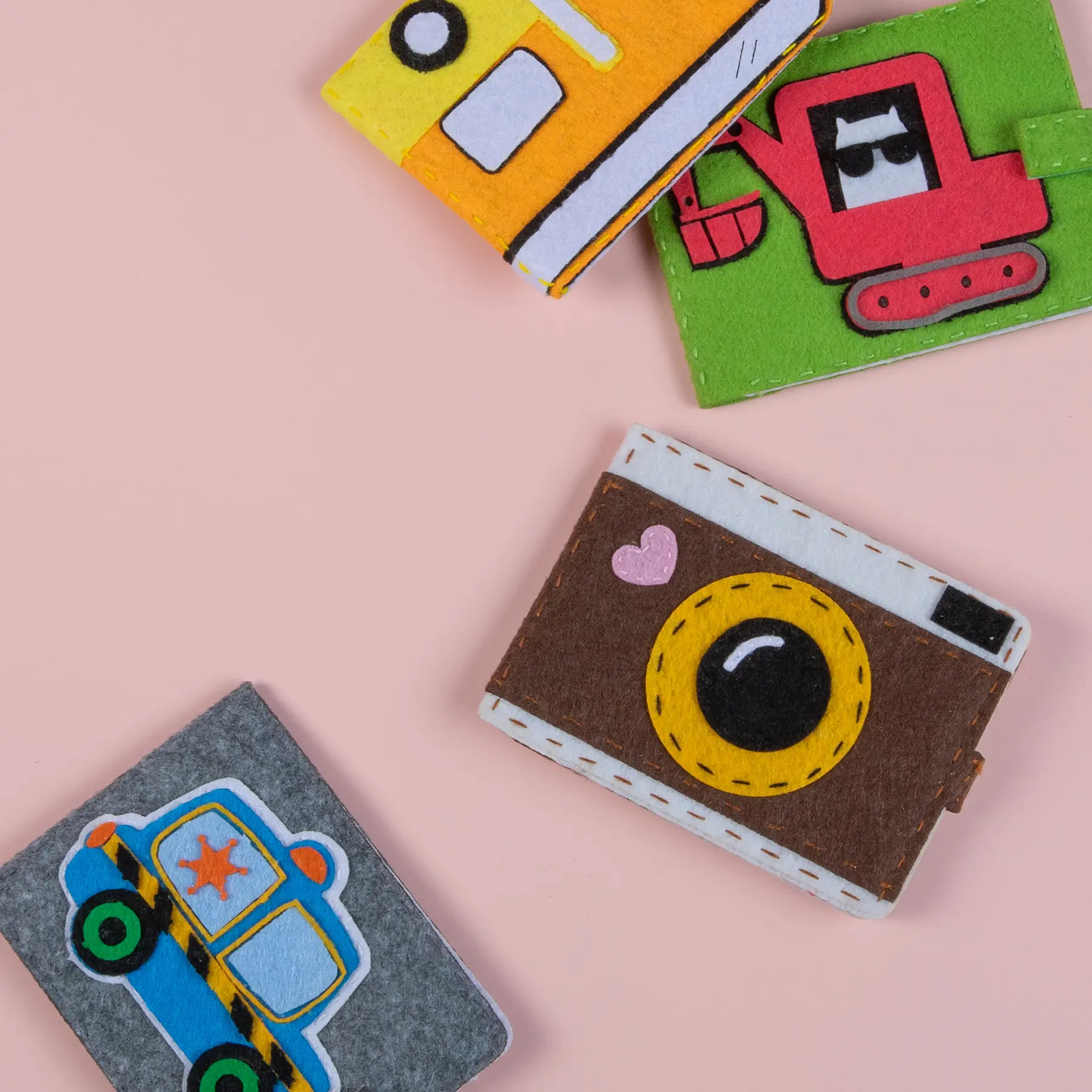LOKLiK Felt Sheet Bundle 1.0 mm - Mixed Colours - 42 pack - Afbeelding 2