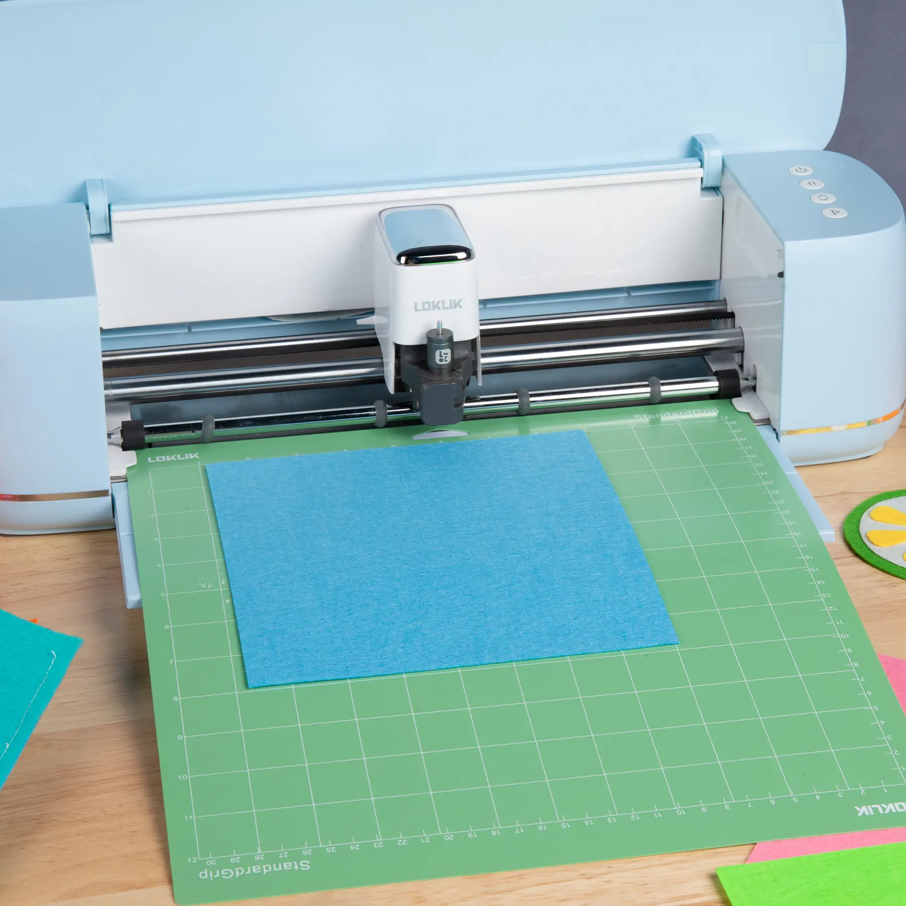 LOKLiK Felt Sheet Bundle 1.0 mm - Mixed Colours - 42 pack - Afbeelding 4