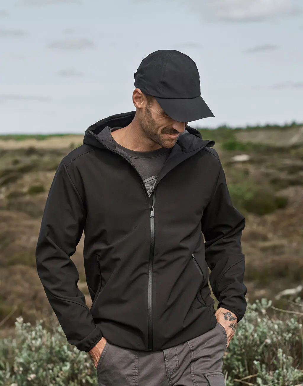 Tee Jays Performance Hooded Softshell