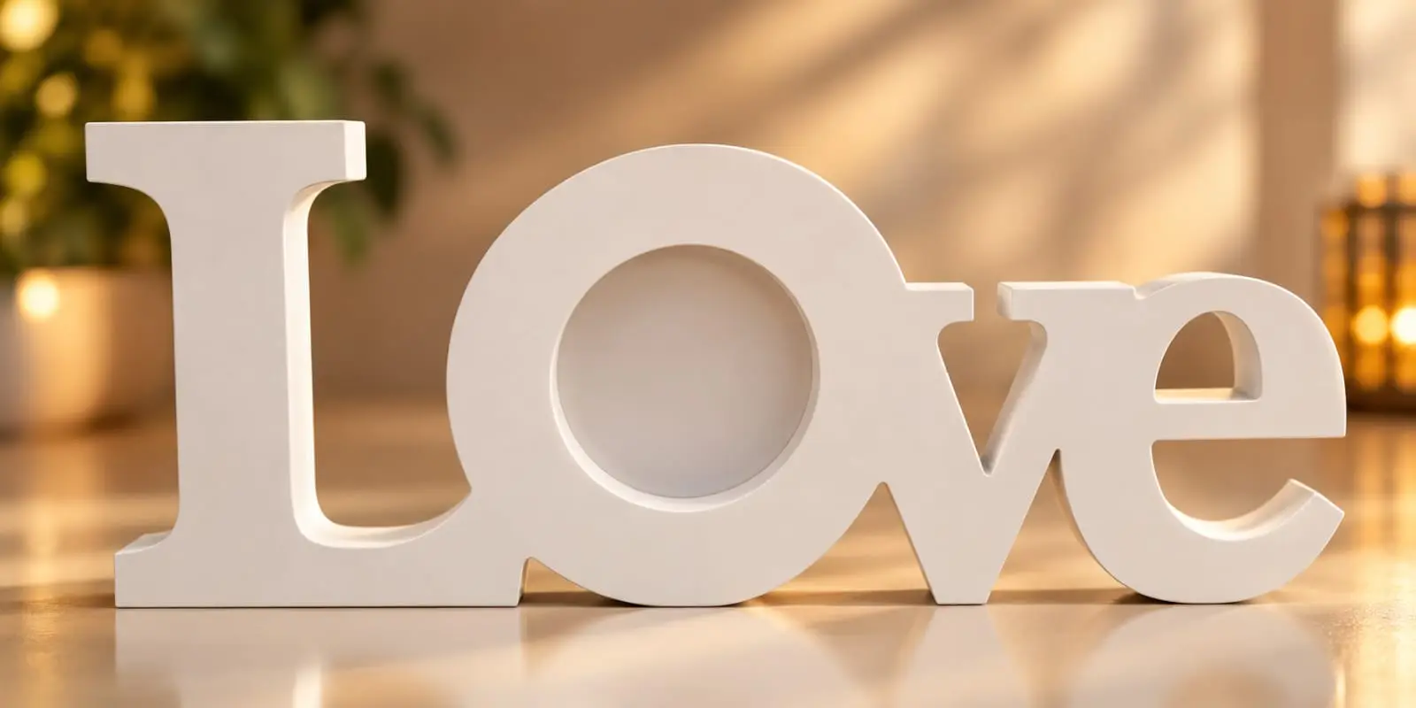 Sublimatie Houten Love met sublimatie plaatje